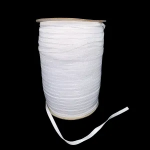 1/4" White Knitted Elastic