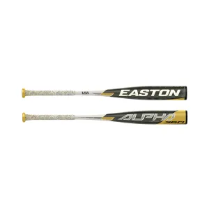 2020 Easton ALPHA 360 -5 2 5/8" 1 Piece Pro Balanced USA Baseball Bat: YBB20AL5