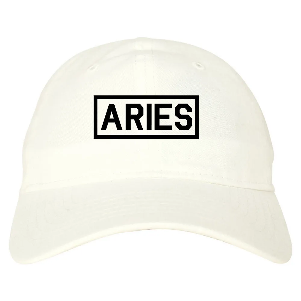 Aries Horoscope Sign Mens Dad Hat Baseball Cap