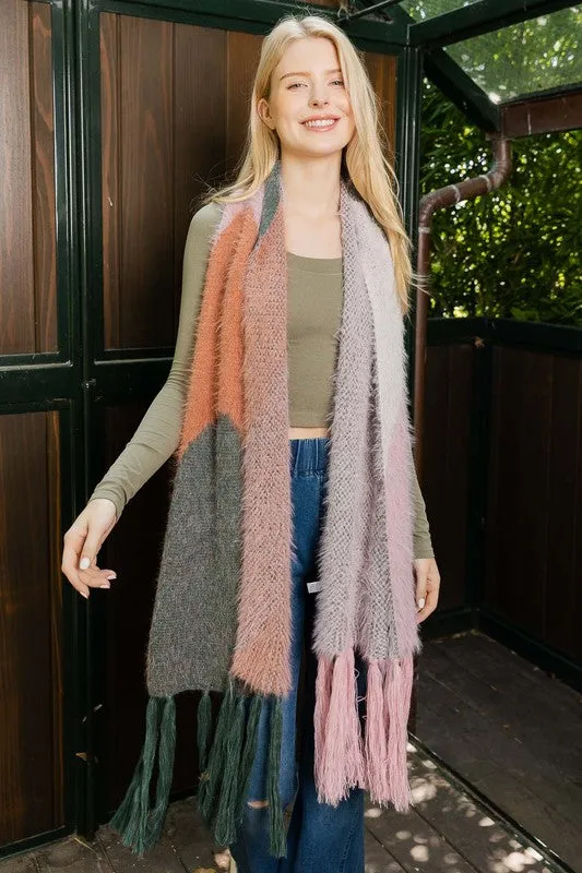 Circus Fusion Tassel Scarf