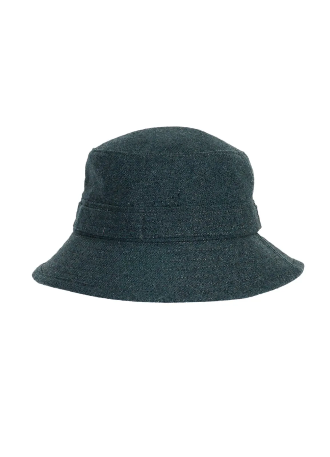 EDVARD | Bucket Hat With Earflaps | Moss Green