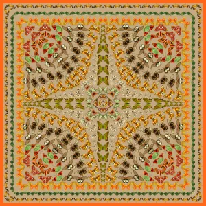 Elwyn Aztec Butterfly Bandana