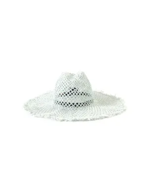 Fedora Straw | Pale Green