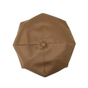 FRENCHBOY BERET -L.BROWN-