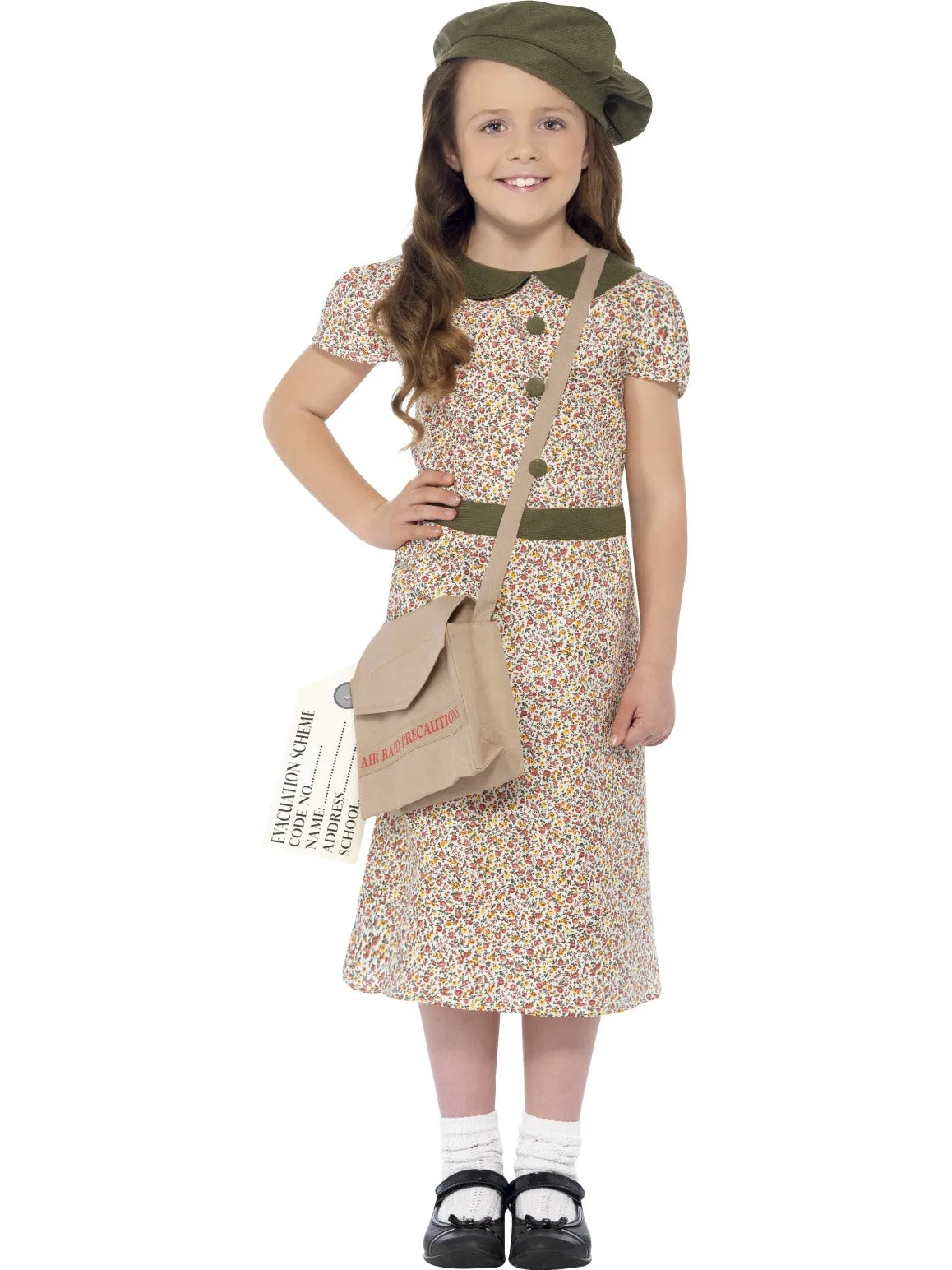 Girls Costume - Evacuee Girl