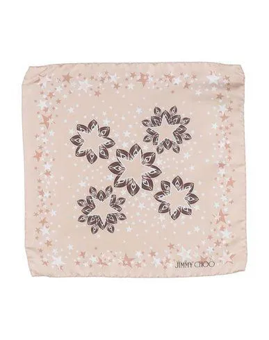 Jimmy Choo Women Square scarf Pink -- --