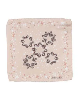 Jimmy Choo Women Square scarf Pink -- --