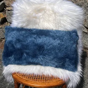 Ocean Bliss Sheepskin Pillow