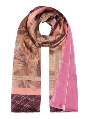 THE SILK AND VELVET SCARF | Oriental