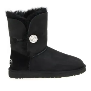 UGG Bailey Button Bling Black Boots